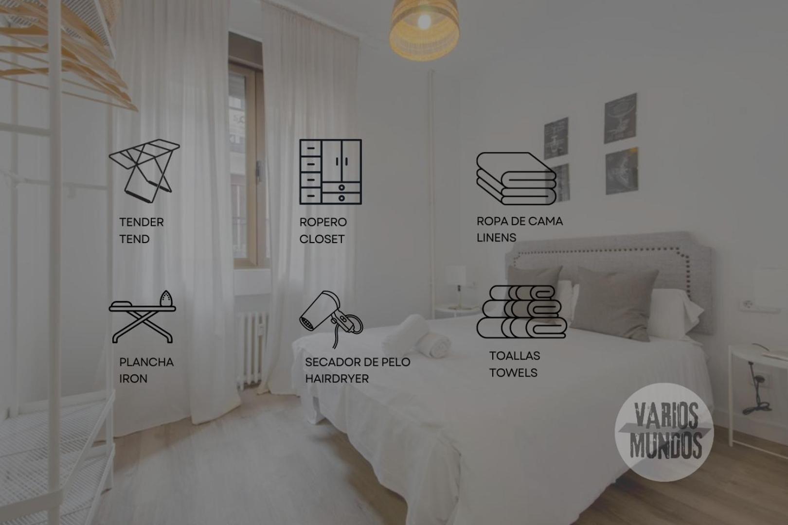 Appartamento Elegante Apartamento En El Centro De Madrid-Rastro Esterno foto